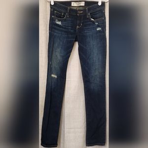 ABERCROMBIE & FITCH New York Skinny Jeans Size 2R/26